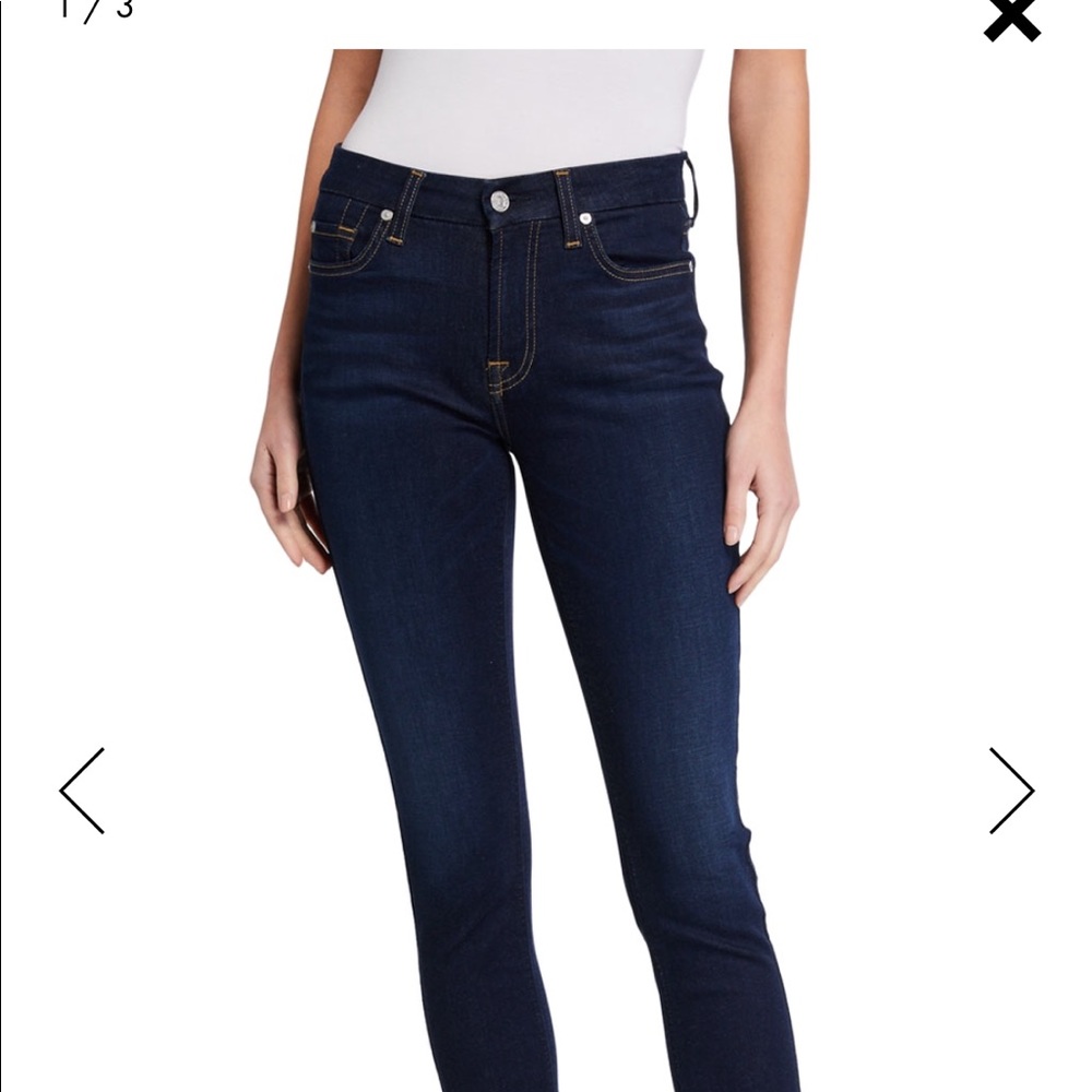 7 for all mankind skinny jeans